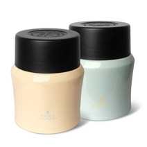 OKK 보온죽통 350ml LSF350 이유식 푸드자 보온통, 스카이블루