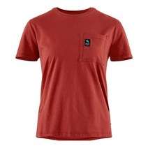 클라터뮤젠 루나 포켓 SS 티 우먼(Runa Pocket Tee W), 더스티그린(Dusty Green), XXS사이즈(약80)