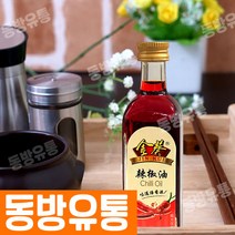 동방유통 중국 진쿠이 고추기름 매운 기름 라죠유 향미유 60ml, 1개