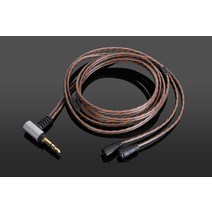OCC 실버 도금 오디오 케이블 젠하이저 IE8 IE80 IE8i IE80i IE80S 이어폰 헤드폰용, [01] without earhook