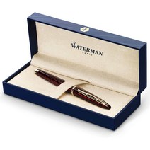 Waterman 워터맨 카렌 흑해성 만년필 (S0293970), 검은색과 호박색, 고급 펜촉