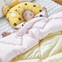 [보니타베베] 코다 블린 유아 3종 B세트 50oz (조이차일드베개+이불S+패드S), 코코_푸들/옐로우
