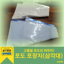 포도포장지 포도봉지 샤인머스켓 수확 봉지 포도삼각대 한지 과일 야채 유튜브봉투 살림노하우 100매, 거봉용 31호(100매), 100개