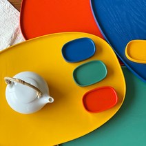 컬러 옻칠 자인트레이 미니 4colors, 2. 청현색(미니)