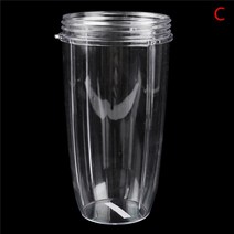 착즙기 녹즙 원액 NutriBullet 쥬서용 투명 주스 컵 교체용 18OZ 24OZ, 03 -C