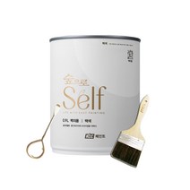KCC 숲으로셀프 벽지용 친환경 페인트 1L, 백색(0.9L)