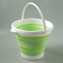 세차 캠핑 물통 다용도 접이식 물통 2P, 그린5L*2