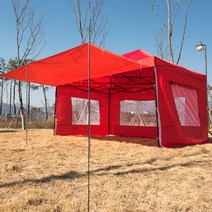 베이직3x4.5 캐노피천막 캠핑천막 감성천막 포장마차 야외천막 접이식천막, B타프풀 3X4.5 브+베