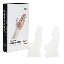 바른생활이야기 실리콘 손목보호대 2P, 1세트