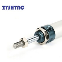 유압리프트 MAL 시리즈 미니 공압 실린더 16/20/25/32mm 보어 25-300mm 스트로크 복동 알루미늄 합금 에어, 08 200mm stroke_05 40mm Bore