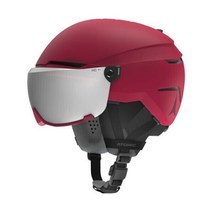 아토믹 헬멧 스노우보드 스키 Atomic Savor Amid Visor Helmet - Red Medium