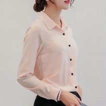 여성 셔츠 블라우스 여자 정장 와이셔츠 비즈니스캐주얼 LS0430