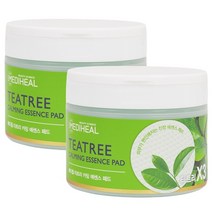 Mediheal Teatree Calming Essence Pad 50매입 X 2 메디힐 티트리 카밍 에센스 패드