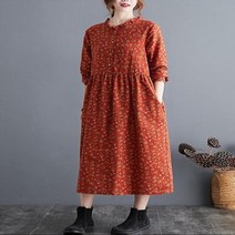 원피스 휴양지원피스 휴양지 여름 바캉스룩 휴양지룩 신혼여행 신행원피스 긴 소매 코 튼 린 넨 빈티지 꽃 드레스 캐주얼 느슨한 여자 봄가 우아한 의류