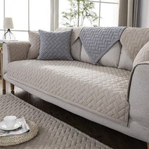 미끄럼방지 헤링본 시어서커 쇼파패드 3-4인용 매트 헤링본 커버 카페트 미끄럼방지 러그 패드 쇼파