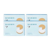 밀크 샌드웨이퍼 4입X4, 32g, 4개