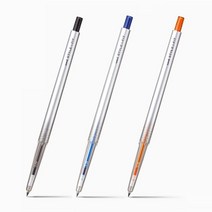 유니 스타일 핏트 볼펜 0 38mm 블루, 단일옵션