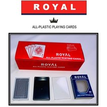 로얄 트럼프 카드 ROYAL PLAYING CARDS 플라스틱카드 12개 1박스