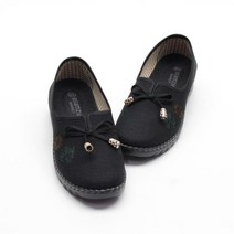 마롱패션 여자 니트 원단 리본 운동화 94454 여성 스니커즈 슬