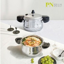 PN풍년 하이클래드 파이브 IH 압력솥 2L 2인용 유리뚜껑 통5중 인덕션 압력밥솥, 단일속성