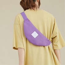 가벼운웨이스트백 허리힙색 2개 포인트룩 청년 빈티지