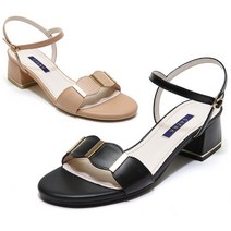 [AK PLAZA] [세라] SAERA S21S402 샌들 핑크 블랙 4CM