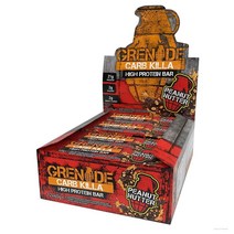 Grenade 그레네이드 카브 킬라 프로틴 초콜릿 바 피넛 너터 60 g 12개