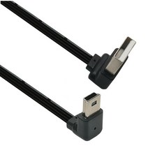 0.2m 미니 USB 2.0 케이블 5 핀 usb-usb 고속 데이터 충전기 MP3 MP4 플레이어 자동차 DVR GPS 디지털 카메, 06 AMUP-V3DO_01 0.3m
