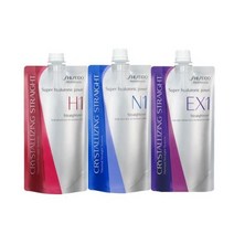 시세이도 스트레이트 크리스탈라이징 매직약 H N EX 400g +2제 400g, EX(강한곱슬 모발용), 크림산화제