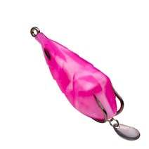 가물치 스타프로그 프로그루어 가물치루어 개구리 앵그리 프로그(6cm/13gx5개) 포퍼 프로그웜 탑워터 개구리웜 배스 루어 가물치낚시, 보라색 13gx5개