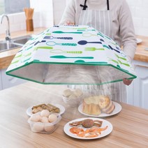 접이식 보온 푸드커버 음식덮개 밥상커버 반찬덮개 그린, 상세페이지 참조, 상세페이지 참조, 상세페이지 참조