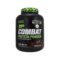 MusclePharm Combat Protein Powder Chocolate Milk 머슬팜 컴뱃 프로틴 단백질 파우더 초콜릿 밀크 1.8kg, 4 Pound (Pack of 1)