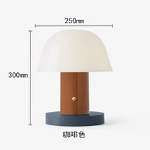 덴마크 조명 럭셔리 북유럽 복고풍 작은 테이블 램프 침실 머리맡 램프 충전, 전원 스위치 버튼, H
