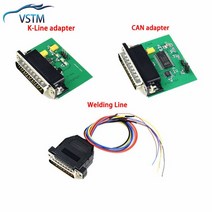 배터리테스터 배터리진단기 자동차배터리테스터기 IPROG V86 프로그래머 교체 용 RFID/CAN 버스/K-LINE/MB IR/PCF79XX/35080/160 지우개 어댑터, [04] iprog GREEN