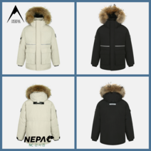 네파 (신상30%)구스충전재와 발열안감의 만남으로 올겨울 한파에도 걱정없는 네파 대표 야상스타일 힙까지 가려주오 따듯한 보장!!구스다운_7I72015_VER.3_GS