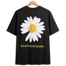 [당일출고] 플라워 프린팅 오버핏 반팔티 (SI006)