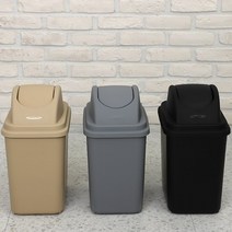 리빙패밀리 스윙휴지통 14L ~ 50L 5가지, 5개, 그레이
