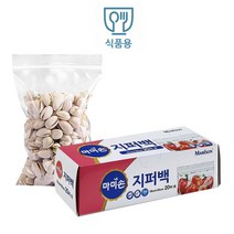 다이써 마미손 식품용 다회용 지퍼백 1호 20매 소18x20 보관 밀폐 정리, 1개, jkn1318 본상품선택