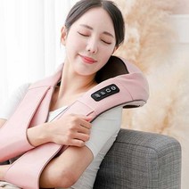 닥터웰 목 어깨 손지압 롤링 안마기 온열 마사지기, 어깨마사지기 DR-2410