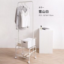 이동식 행거 트롤리 이동형 북유럽 스탠드 옷걸이 드레스룸 바퀴 간이, 옵션1