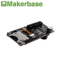 3D프린터부품 / Makerbase 3D 프린터 부품 디스플레이 MKS MINI 12864 V3 SD 카드 측면 LCD 스마트 마더 보드 디스플레이에서 삽입 VORON MINI 12864, 02 inserted from side