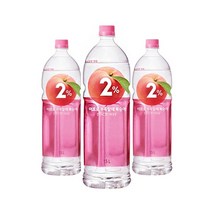 킹콩마켓50 롯데 2%부족할때 1.5L x 12개(복숭아) (8724605), 2부족할때1.5Lx12개(복숭아)