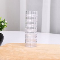 아크릴진열장 신발 피규어 진열장 진열대 다층 미니 보석 보관 상자 귀걸이 반지 아크릴 스탠드 정리 디스플레이 랙 커버, [06] 7 layer
