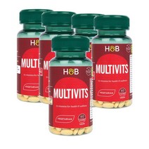 영국 홀랜드앤바렛 Holland & Barrett Multivitamins 멀티비타민 60정, 5팩
