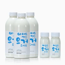 야베스목장 수제요거트 요거 1000ml 3개 + 150ml 2개