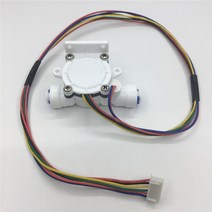 유량계 TDS 및 NTC 수류 센서 온도 전도도 홀 유량 미터 6 선, [01] DC5V18V