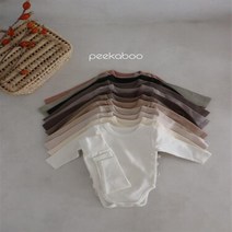 피카부 22츄츄 수트세트 12컬러 유아 아기 바디슈트 잠옷 실내복 [peekaboo]