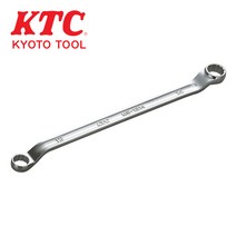 일제 KTC 롱 옵셋렌치 메가네 양쪽 막힌 렌치 편구 스패너 M5시리즈 툴보이, 19x22