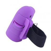 오토마우스 미니 손가락 반지 마우스 2.4GHz USB 광학 무선 노트북 데스크탑 게임 전화/태블릿, 01 보라색, 한개옵션1