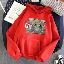 후드티 Baby yoda 남성 패션 mandalorian 스타 워즈 후드 아이 힙합